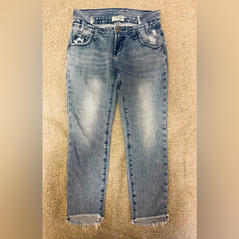 ONE BY ONE TEASPOON FREEBIRDS LADIES Distressed Jeans